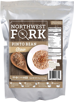 Pinto Bean Stew Individual Package NorthWest Fork 
