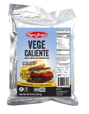 Vegan Burger - Vege Caliente (18-serving bag)
